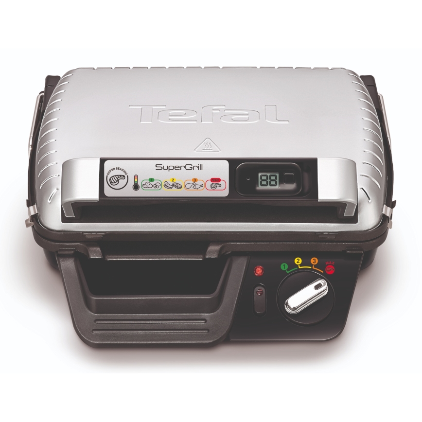 Tefal - Contactgrill SUPERGRILL 2000W/230V