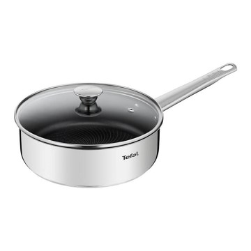 Tefal - Diepe pan met deksel COOK EAT 24 cm