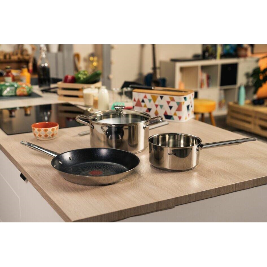Tefal - Diepe pan met deksel COOK EAT 24 cm