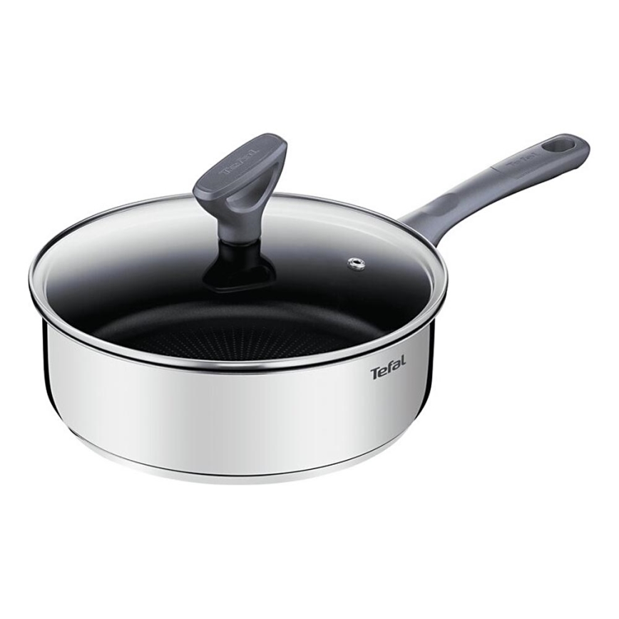 Tefal - Diepe pan met deksel DAILY COOK 24 cm