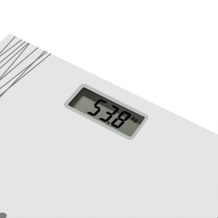 Tefal - Digitale personenweegschaal PREMISS 1xCR2032 grijs