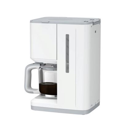 Tefal - Druppel koffiezetapparaat met LCD scherm SENSE 1000W/230V wit