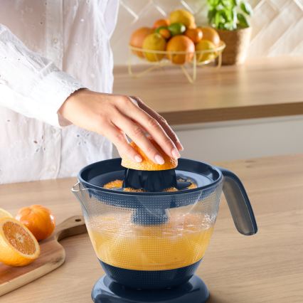 Tefal - Elektrische citruspers MORNING CITRUS PRESS 0,8 l 25W/230V blauw
