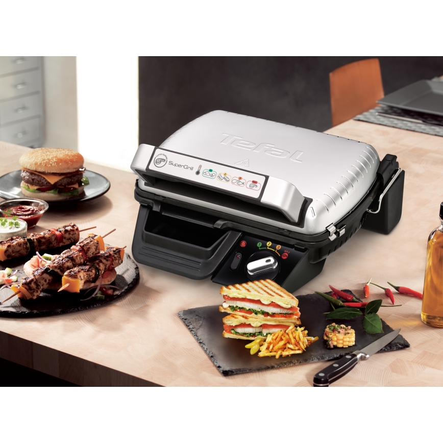 Tefal - Elektrische grill OPTIGRILL ELITE 2000W/230V