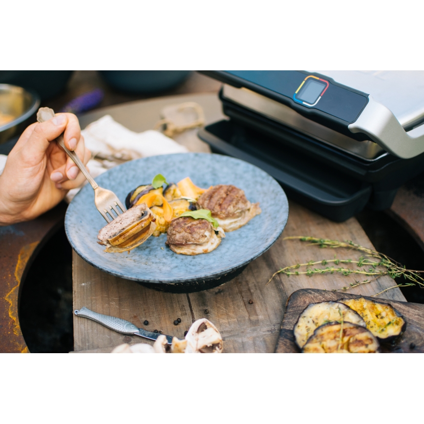 Tefal - Elektrische grill OPTIGRILL ELITE 2000W/230V
