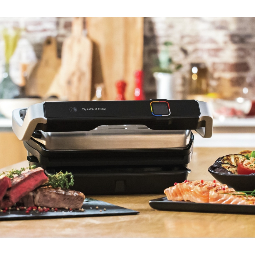 Tefal - Elektrische grill OPTIGRILL ELITE 2000W/230V