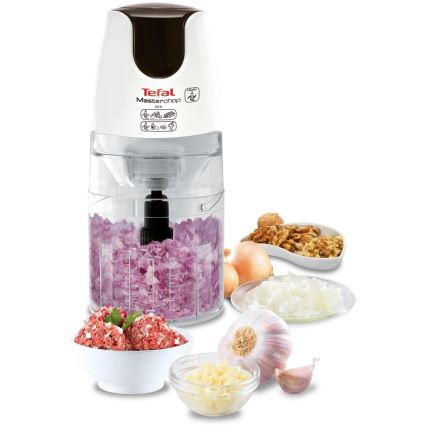 Tefal - Elektrische hakmachine 500 ml MASTERCHOP XL 500W/230V wit