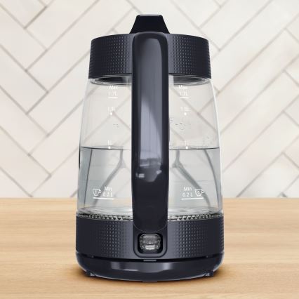 Tefal - Elektrische waterkoker MORNING GLASS 1,7 l 2000W/230V
