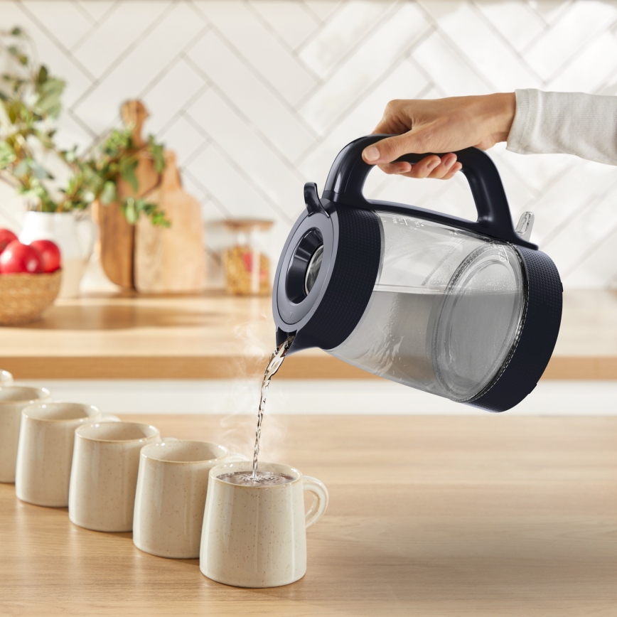 Tefal - Elektrische waterkoker MORNING GLASS 1,7 l 2000W/230V