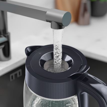 Tefal - Elektrische waterkoker MORNING GLASS 1,7 l 2000W/230V