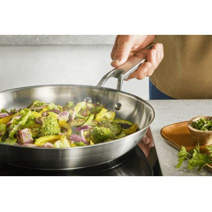 Tefal - EXTREME koekenpan 28 cm, roestvrij staal