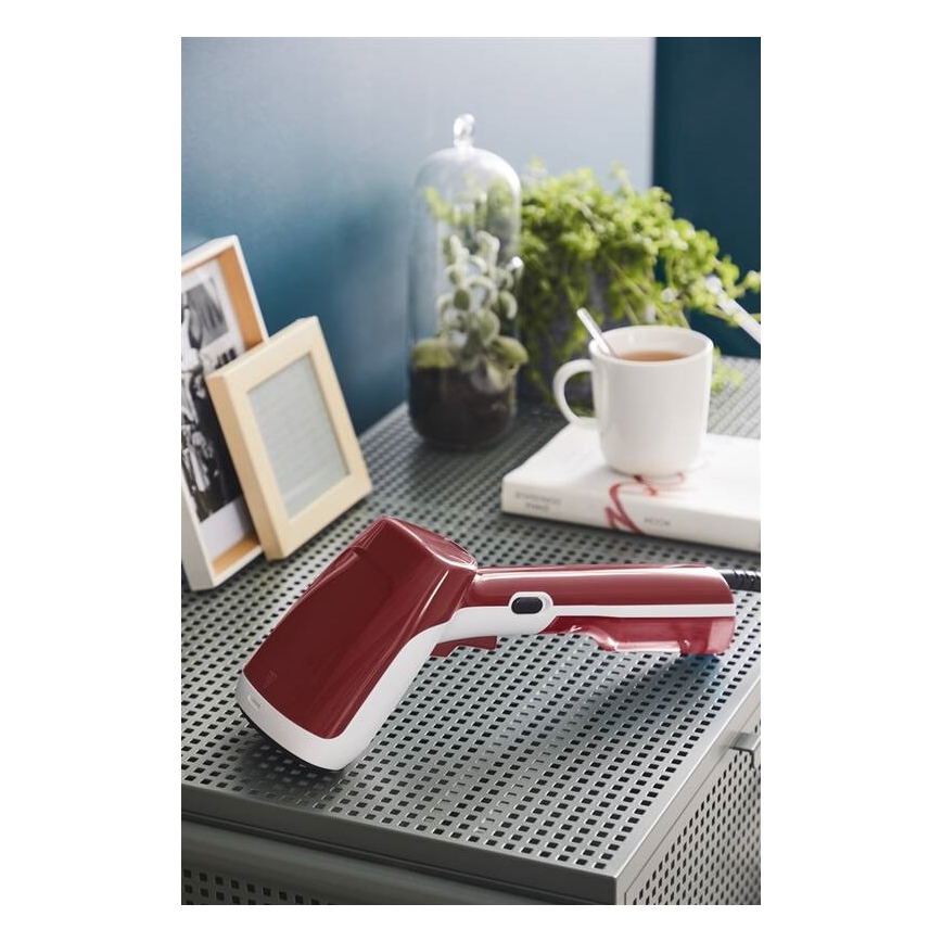 Tefal - Handbediende kledingstomer ACCESS STEAM FIRST 1300W/230V bordeaux