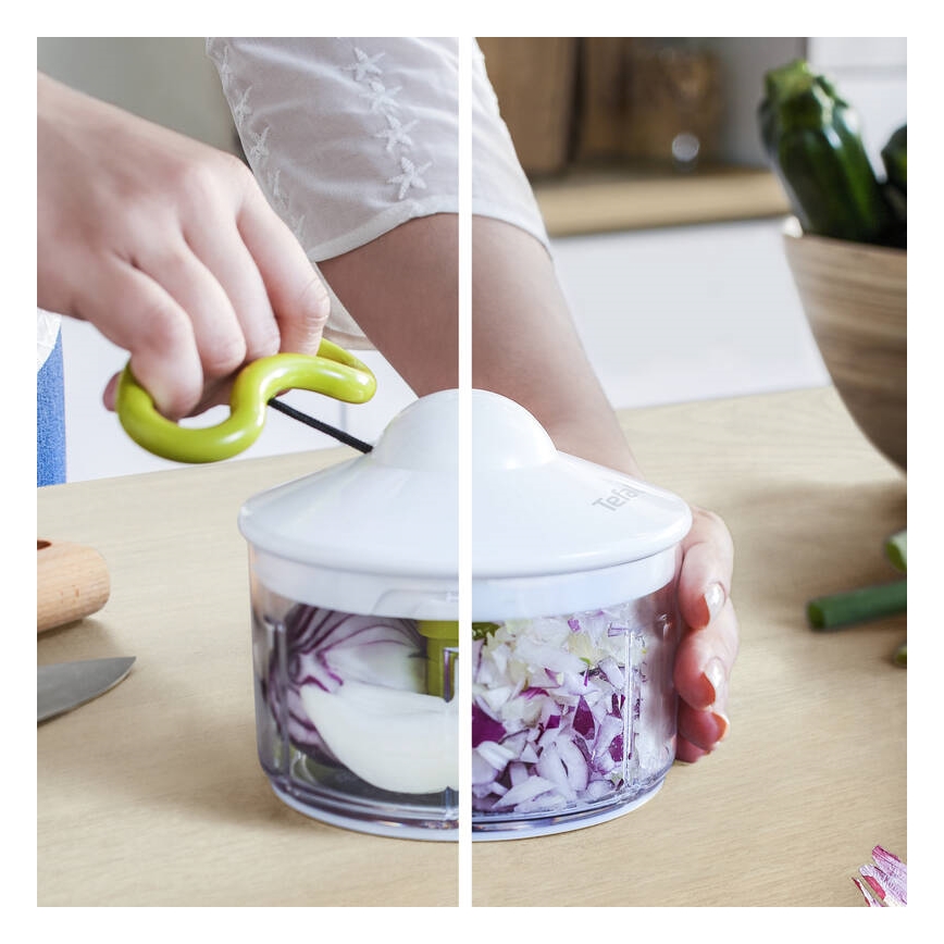 Tefal - Handhakker 5 SECOND CHOPPER 500 ml groen/wit