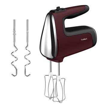 Tefal - Handmixer POWERMIX 600W/230V rood