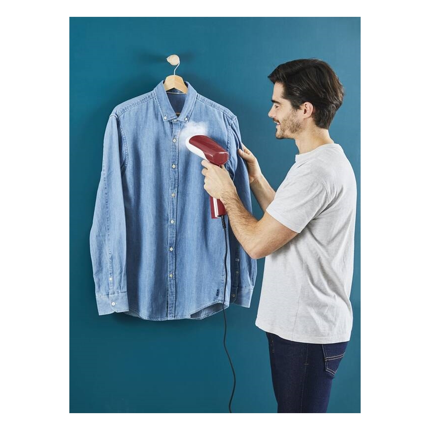 Tefal - Handstomer voor kleding ACCESS STEAM FIRST 1300W/230V bordeaux