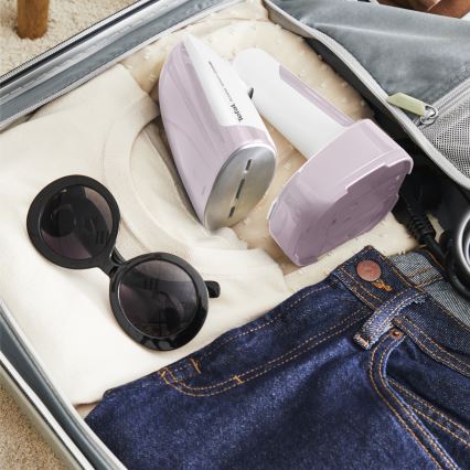 Tefal - Handstomer voor kleding ACCESS STEAM POCKET 1300W/230V roze