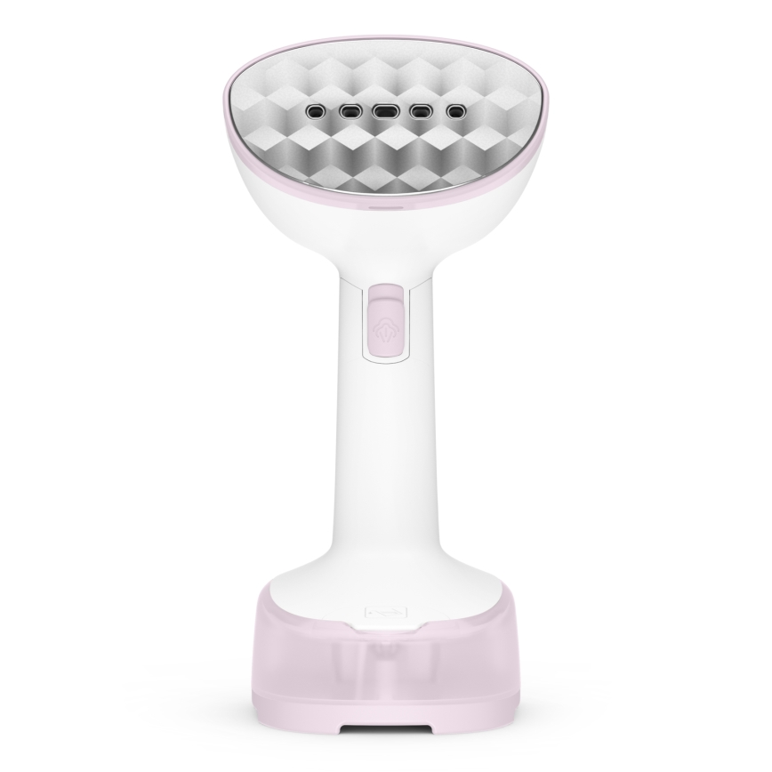 Tefal - Handstomer voor kleding ACCESS STEAM POCKET 1300W/230V roze