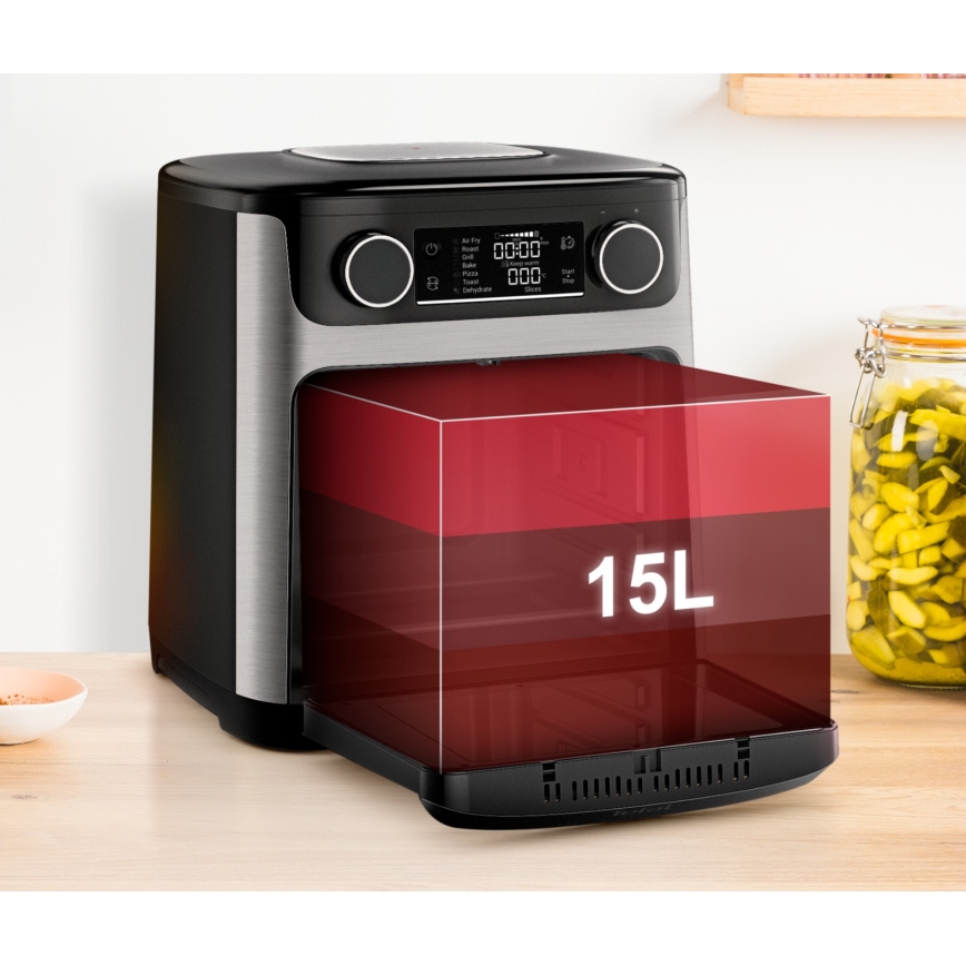 Tefal - Heteluchtfriteuse 15 l EASY FRY 9-in-1 1800W/230V