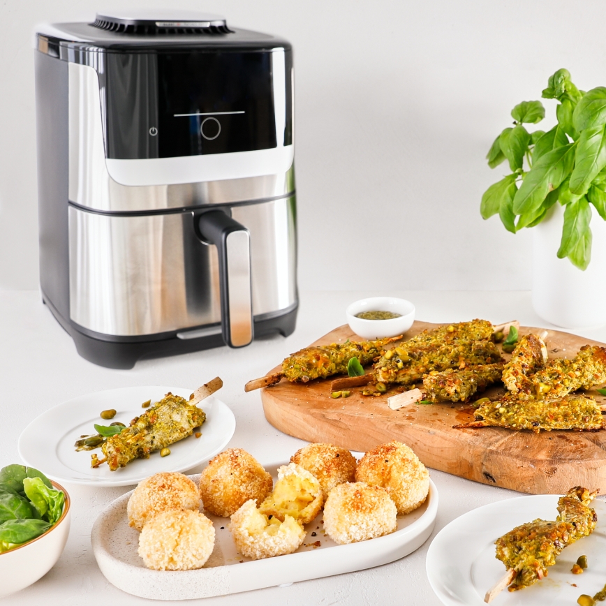 Tefal - Heteluchtfriteuse 5 l EASY FRY SILENCE 10-in-1 1400-1670W/230V