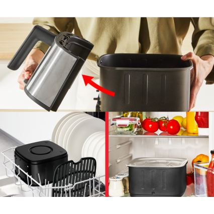 Tefal - Heteluchtfriteuse 5 l EASY FRY SILENCE 10-in-1 1400-1670W/230V