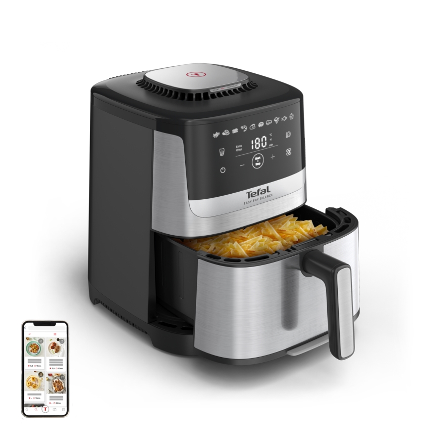 Tefal - Heteluchtfriteuse 5 l EASY FRY SILENCE 10-in-1 1400-1670W/230V