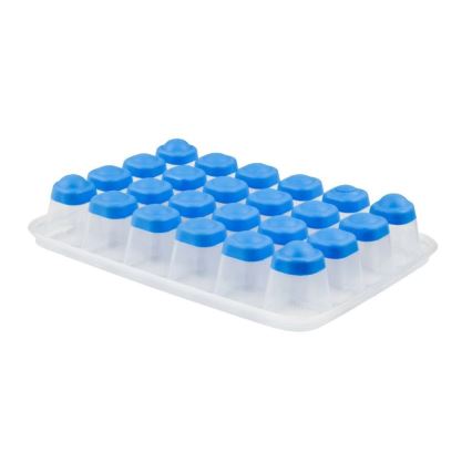 Tefal - IJsblokjesvorm 24 blokjes MASTER SEAL blauw
