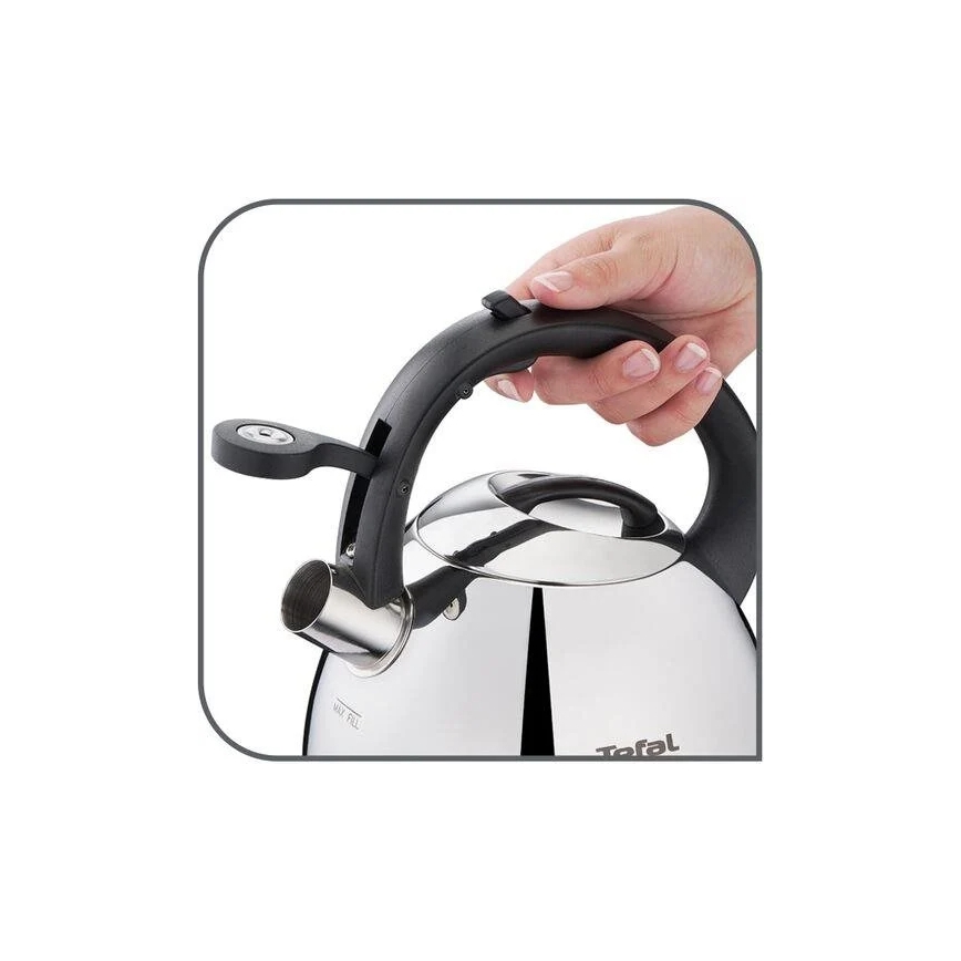 Tefal - Inductie waterkoker 2,7 l roestvrij