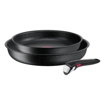Tefal - INGENIO BLACK STONE 3-delige pannenset