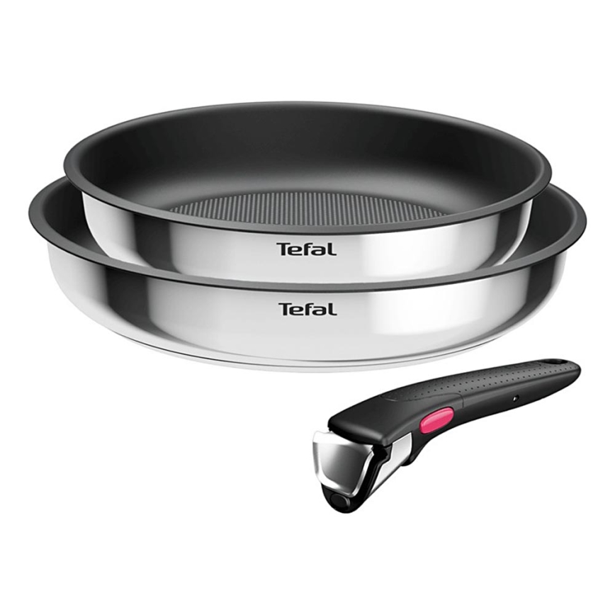 Tefal - INGENIO COOK 3-delige pannenset roestvrij staal