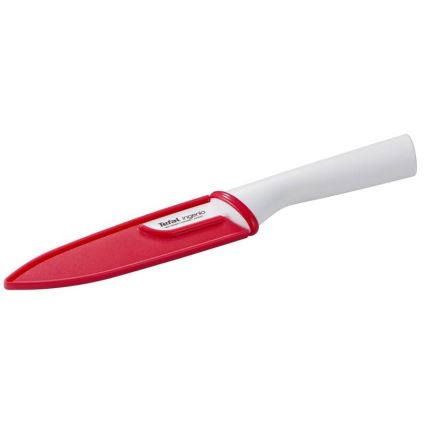 Tefal - Universeel keramisch mes INGENIO 13 cm wit/rood