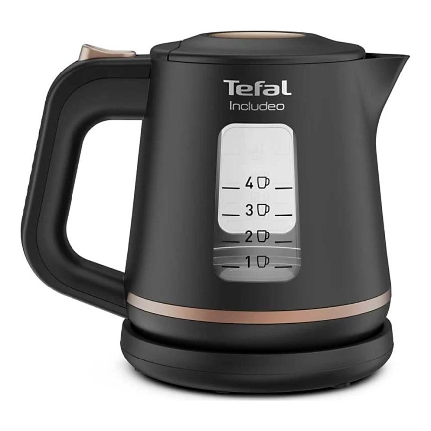 Tefal - Ketel INCLUDEO 1l 2400W/230V zwart
