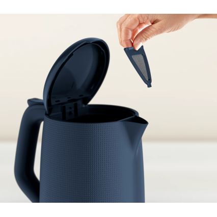 Tefal - Ketel MORNING 1,7 l 2400W/230V blauw