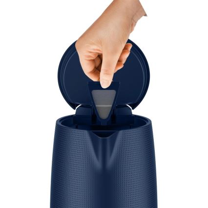 Tefal - Ketel MORNING 1,7 l 2400W/230V blauw