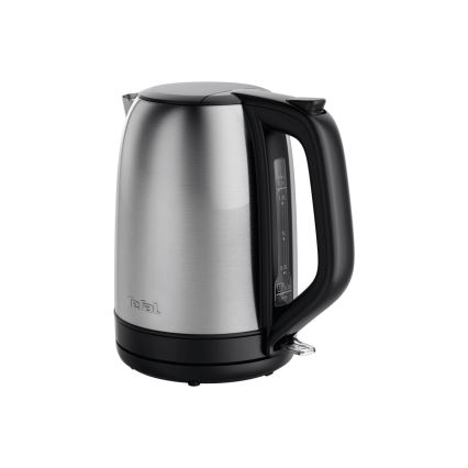 Tefal - Ketel SUBITO 1,7l 2400W/230V roestvrij/zwart