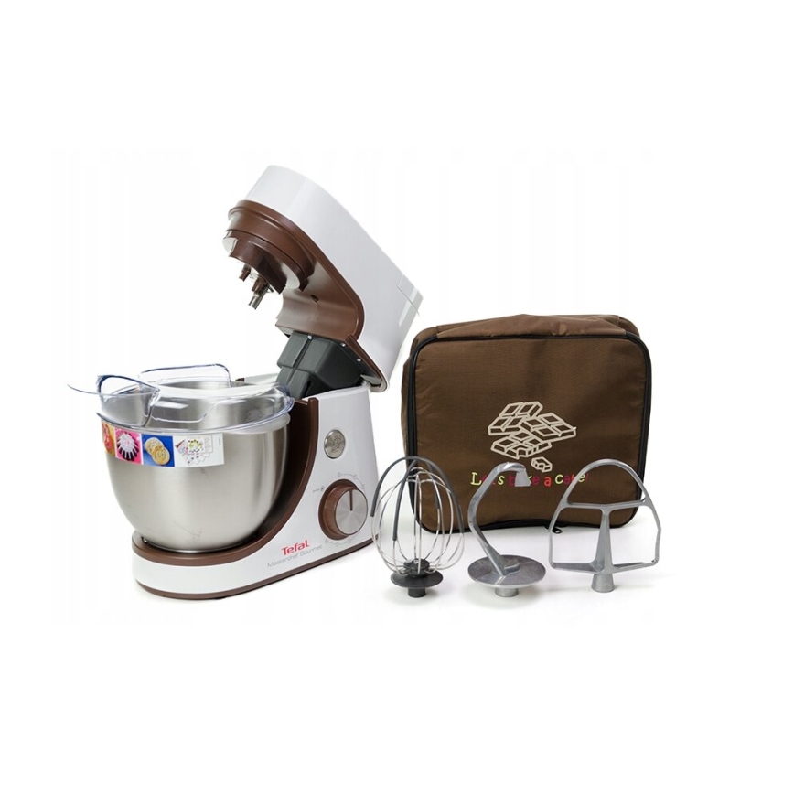 Tefal - Keukenrobot MASTERCHEF GOURMET 1100W/230V wit