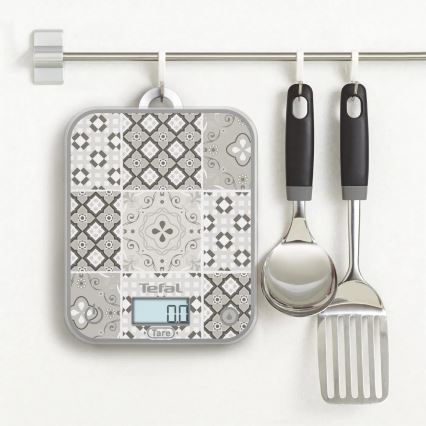 Tefal - Keukenweegschaal OPTISS 2xAAA beige