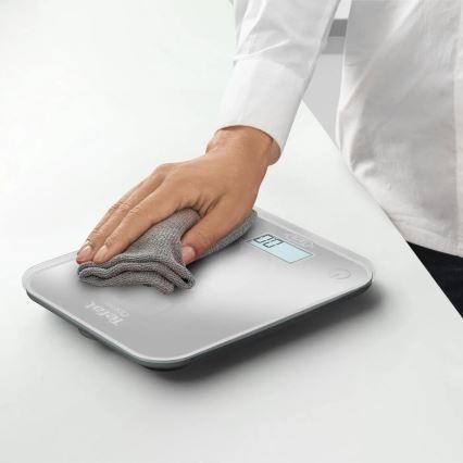 Tefal - Keukenweegschaal OPTISS 2xAAA grijs