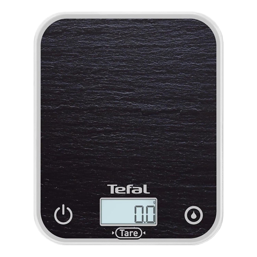 Tefal - Keukenweegschaal OPTISS 2xAAA zwart