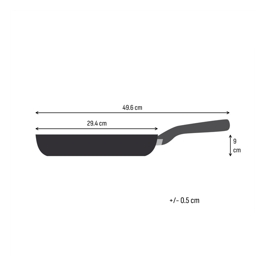 Tefal - Koekenpan EXTREME 28 cm, roestvrij staal