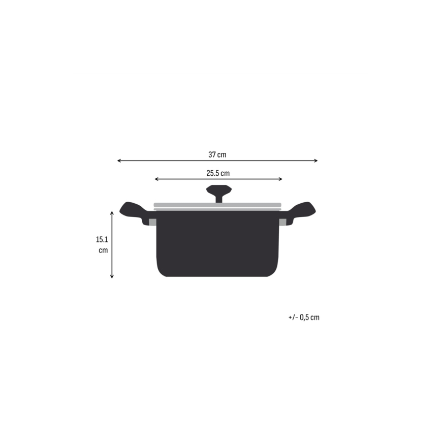 Tefal - Kookpan EXTREME 24 cm met deksel