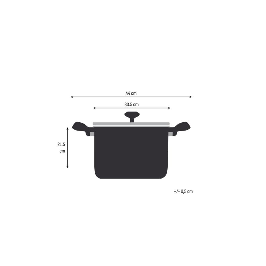 Tefal - Kookpan met deksel EMOTION+ XL 32 cm