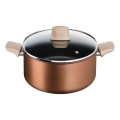 Tefal - Kookpan met deksel RESPECT Ø 24 cm