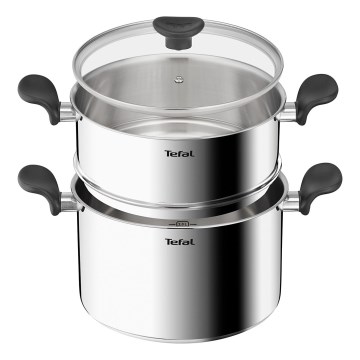 Tefal - Kookpan voor couscous met stoominzet PRIMARY 24 cm