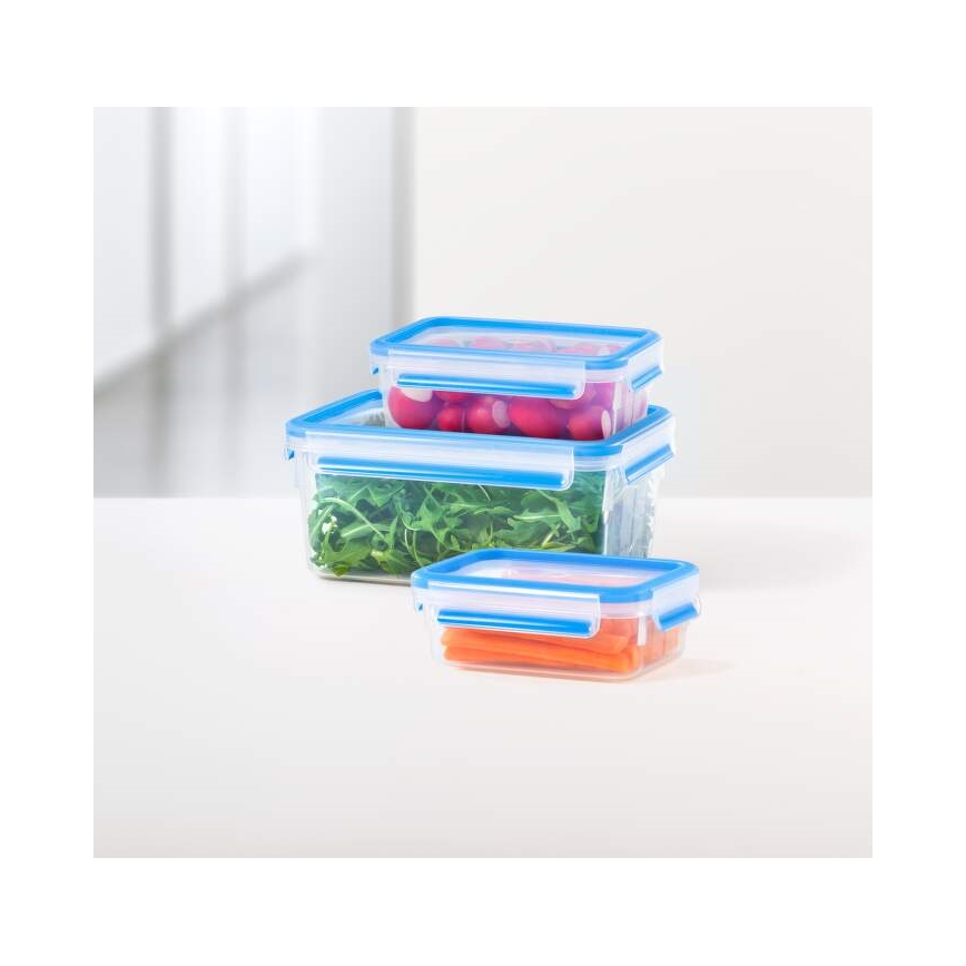 Tefal - MASTER SEAL FRESH bewaardoos voor voedsel 3,7 l blauw