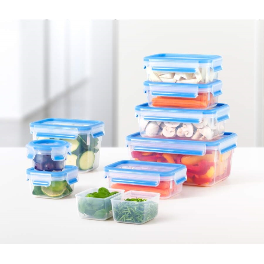 Tefal - MASTER SEAL FRESH bewaardoos voor voedsel 3,7 l blauw