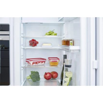 Tefal - MSEAL GLASS bewaarcontainer 1,3 l, rood/glas