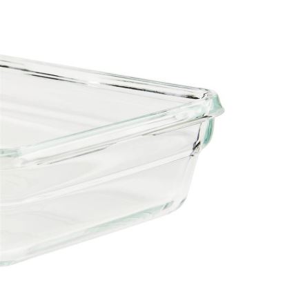 Tefal - MSEAL GLASS bewaardoos voor voedsel 0,45 l, rood/glas