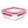 Tefal - MSEAL GLASS bewaarpot 0,8 l rood/glas