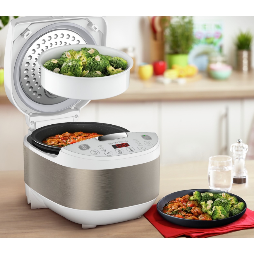 Tefal - Multifunctionele elektrische kookpan SIMPLY COOK PLUS 750W/230V