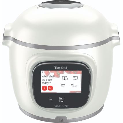 Tefal - Multifunctionele elektrische snelkookpan 6 l COOK4ME TOUCH PRO 1600W/230V